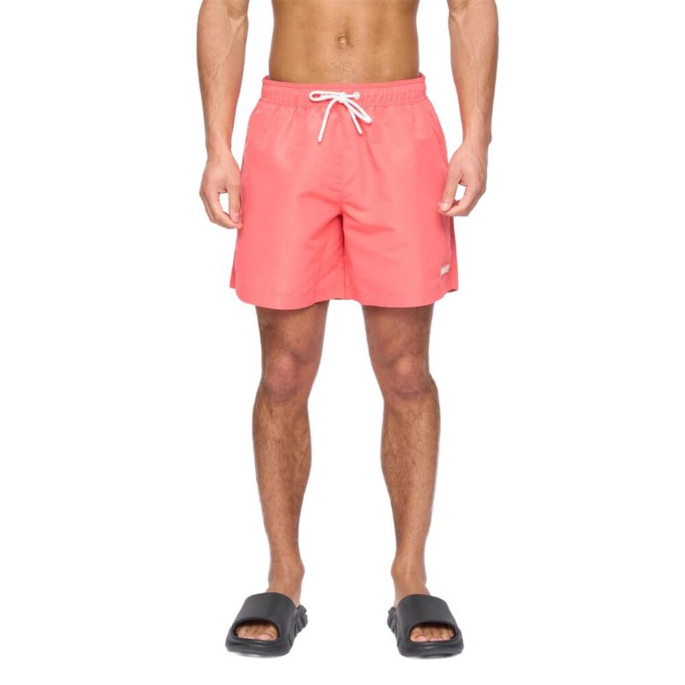 Henleys Mens Henycore Swim Shorts / Coral